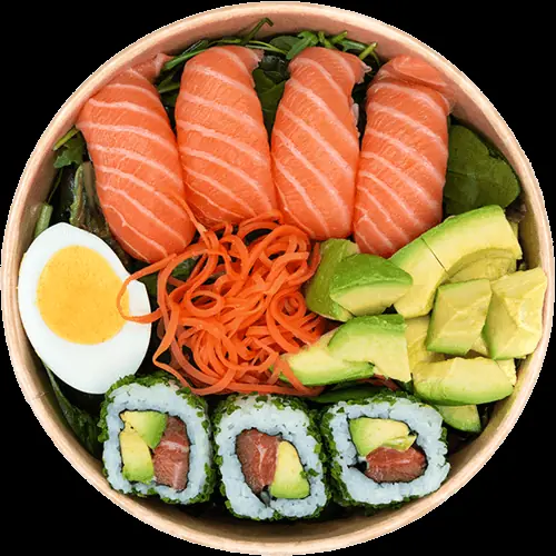 Poke Bowls — perfekt fuer die Lerngruppe